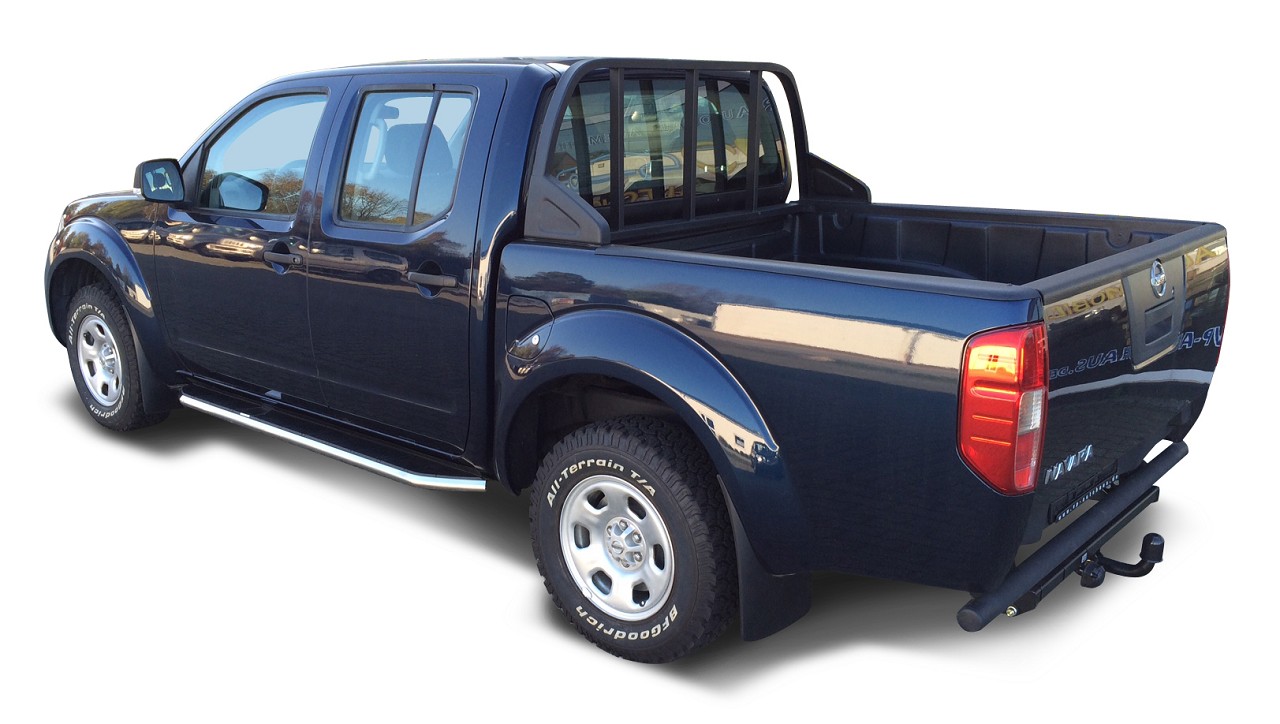 Running Boards suitable for Nissan Navara D40 Double Cabine (2006-2014-)