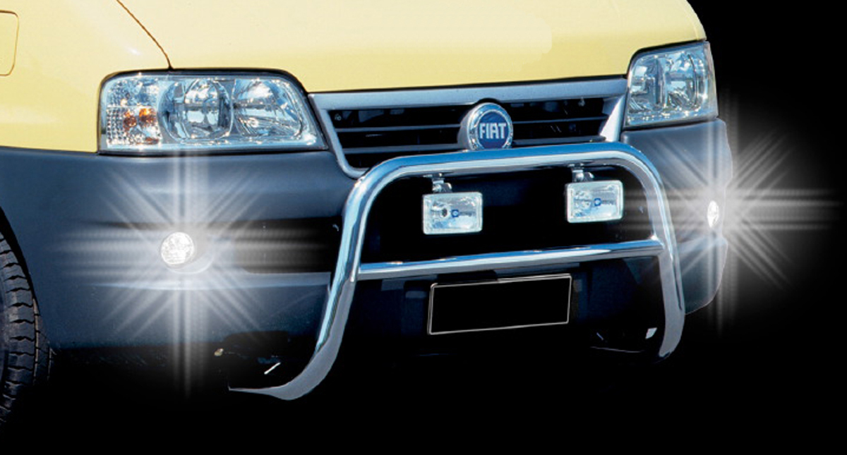 Daytime running lights with dimming function for Fiat Ducato (02-06).