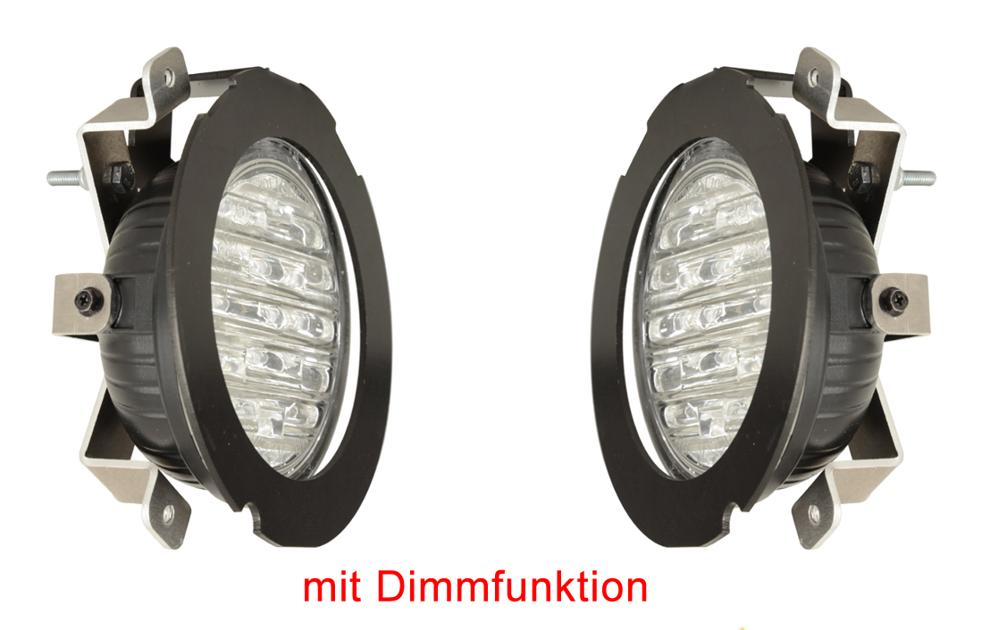 Daytime running lights with dimming function suitable for Mitsubishi Outlander (2006-2010)