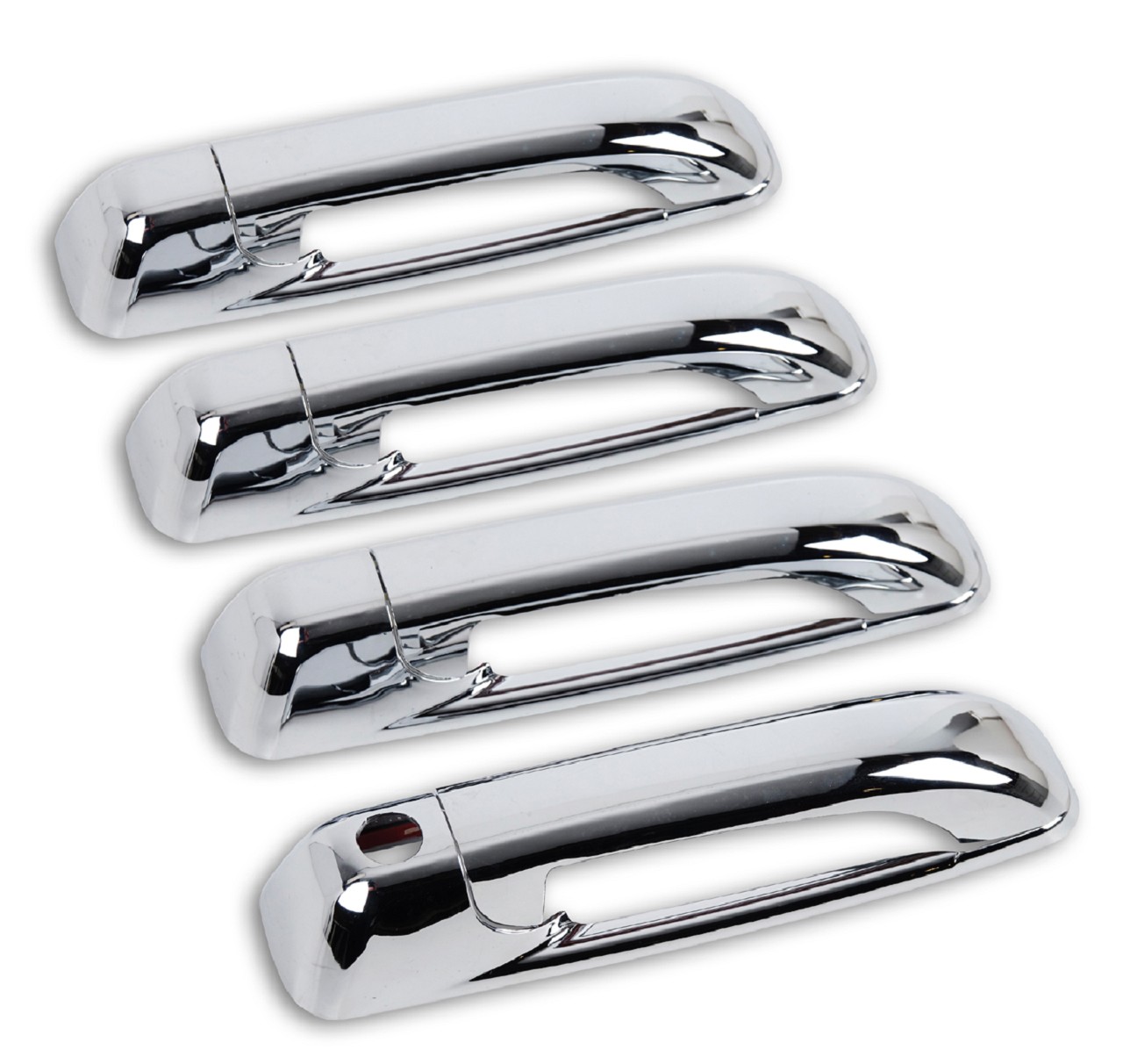 Door handle cover (set of 4) ABS plastic chrome plated fits Dodge Ram (2009-2012)