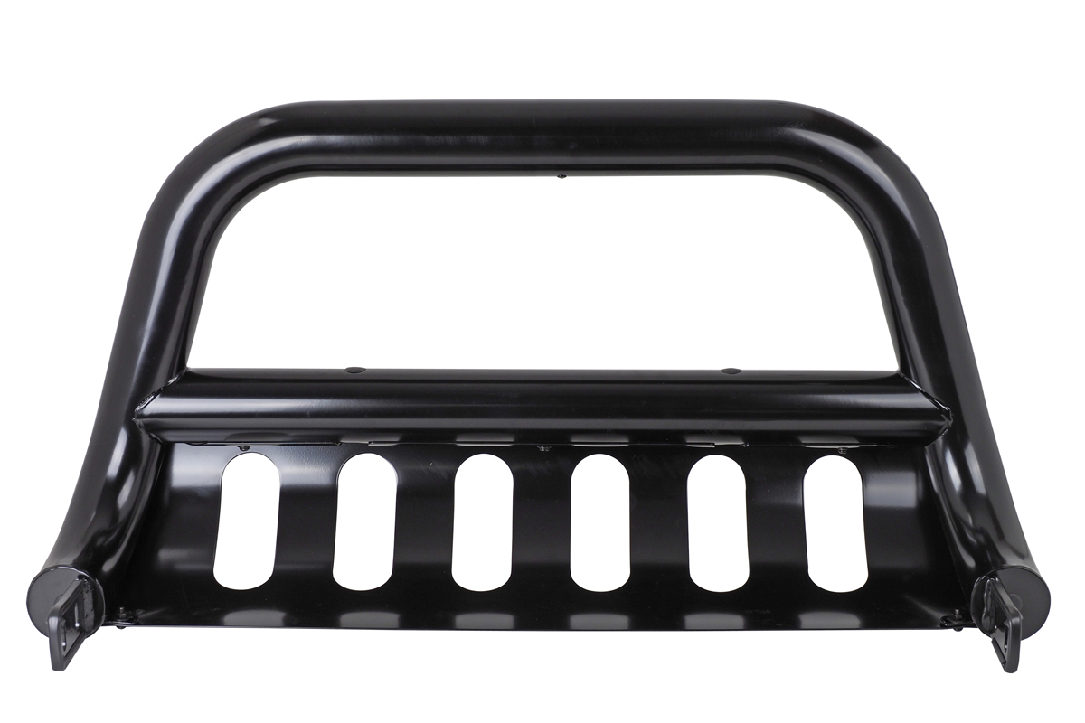 Black powder coated bullbar with skid plate suitable for Dodge Ram 1500 (2019-)