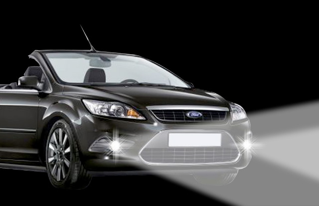 12V LED Tagfahrlicht + LED NSW für diverse Ford Modelle