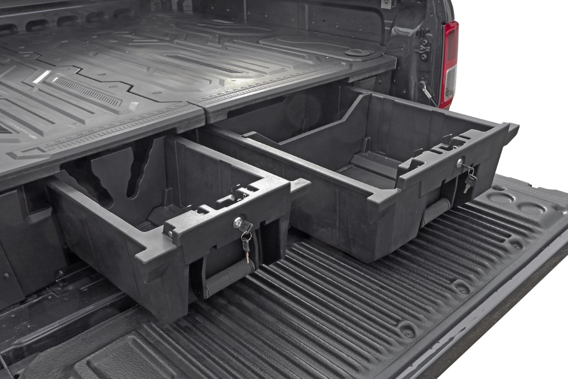 Drawer System Plastic Black Fits Ford Ranger (2012-2022) Double Cab
