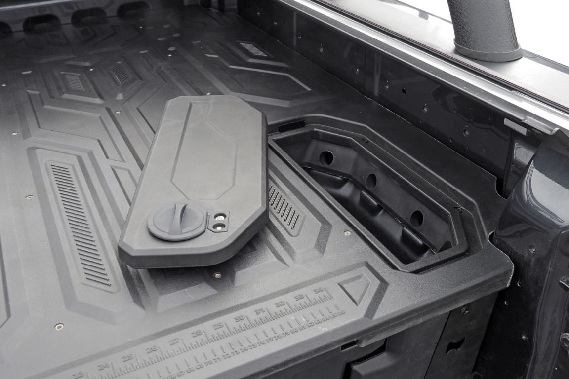 Schubladensystem Kunststoff schwarz passend für Ford Ranger (2012-2022) Doppelkabine
