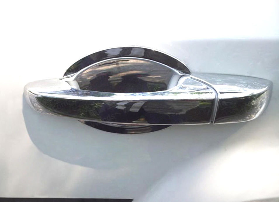 Door handle recesses chromecover made of ABS-plastic suitable for Jeep Compass (2011-2016)