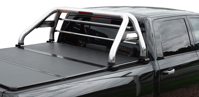 Laderaumabdeckung klappbar passend für Dodge Ram Quad Cab (2019-) long Bed 6,4 ft