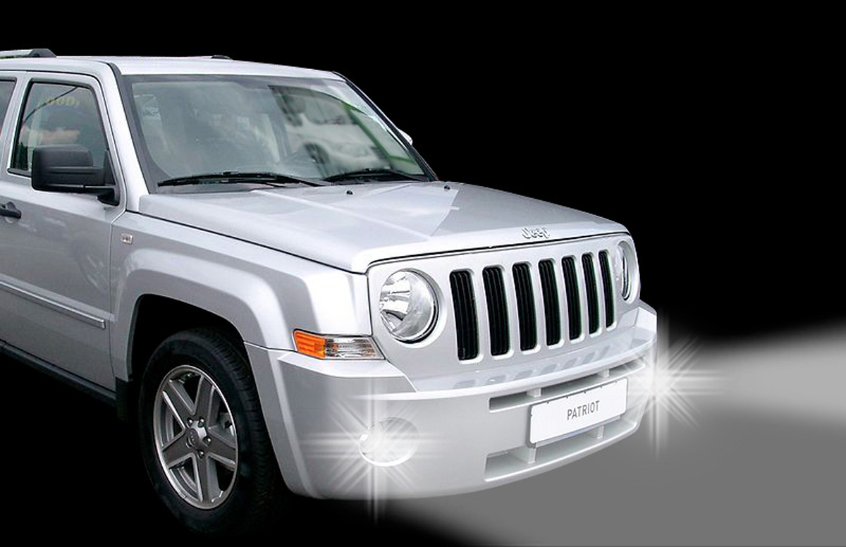 Tagfahrlichter ohne Dimmfunktion passend für Jeep Patriot (2007-2010)