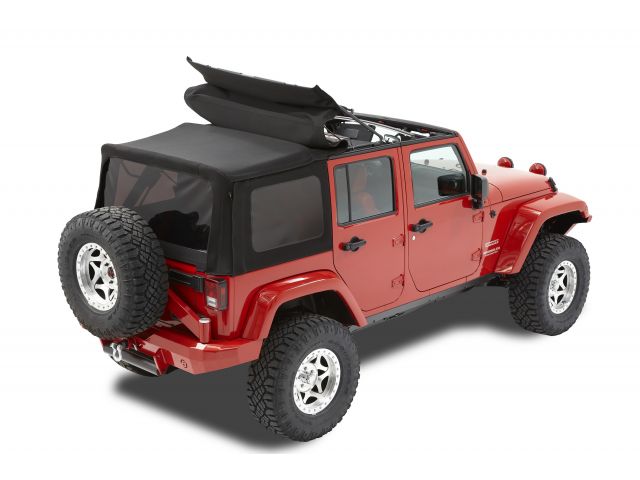 Bestop Supertop NX Verdeck schwarz für Jeep Wrangler JK