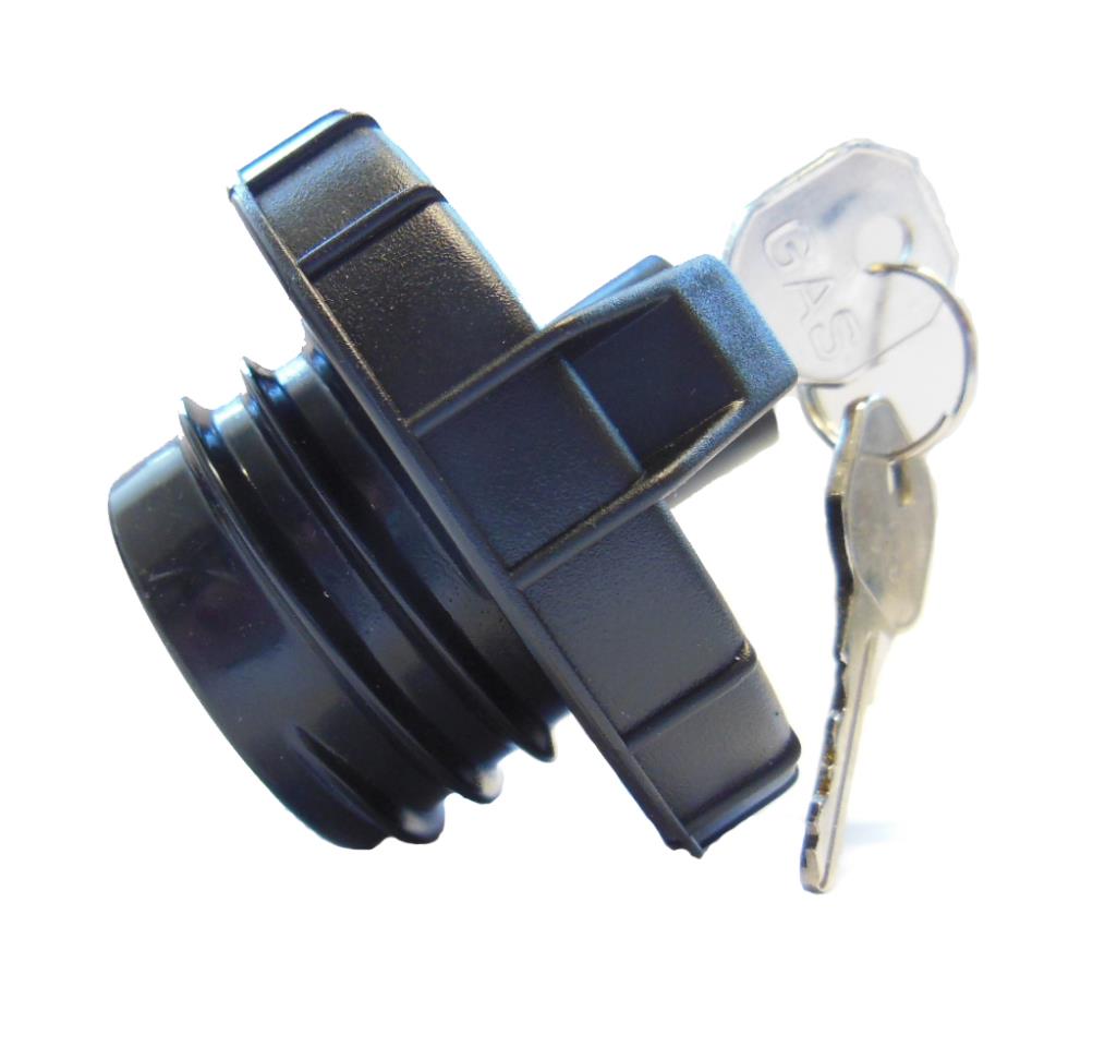 Tankdeckel abschließbar Kunststoff schwarz mit 2 Schlüsseln