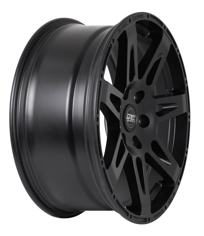 1x Alloy wheel W-TEC Extreme "Black Editon"  8,5x20 ET+40 fit for Ford Ranger (2023-)
