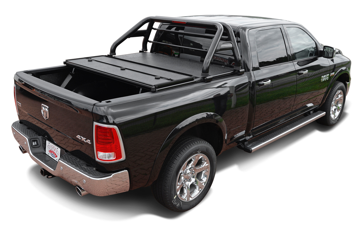 Tonneau cover foldable fit for Dodge Ram (2009-2018) short bed 5.7 ft