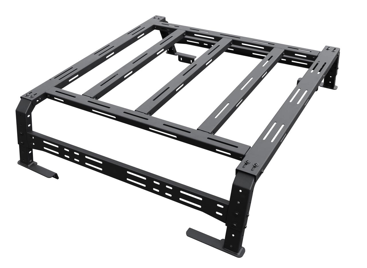 Black Stealth Bed Rack Dachzeltträger passend für Jeep Gladiator JT (2019-)