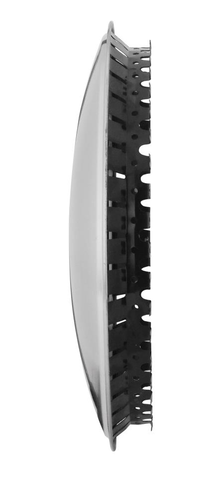 Edelstahl Moon Caps - gebürstet - 4 Stück - 15 Zoll - passend für PKW, Oldtimer & Youngtimer