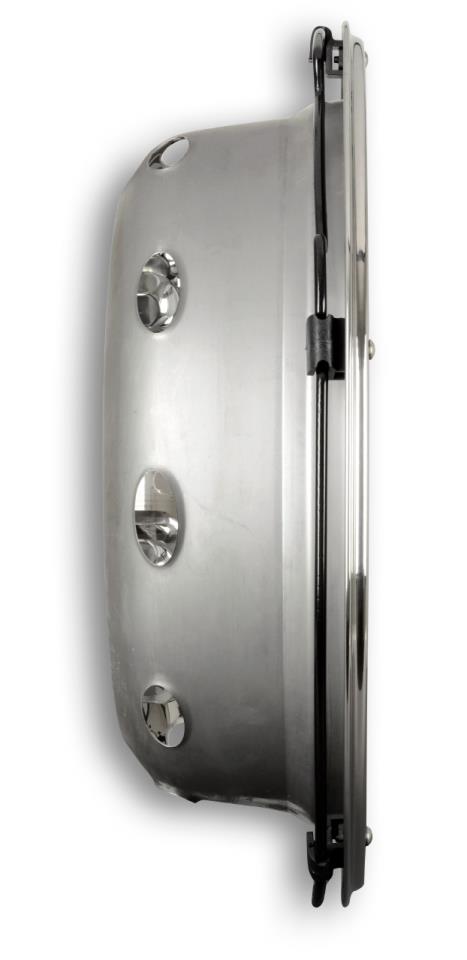 Stainless steel wheel liner - 1 piece - 17.5 inch - fits steel rims