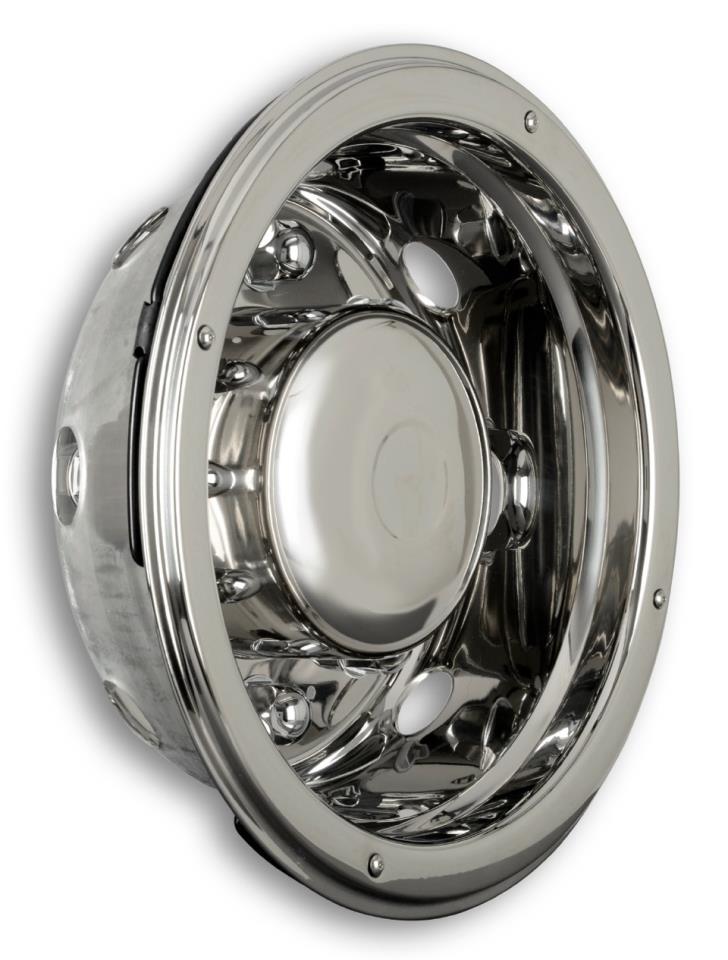Stainless steel wheel liner - 1 piece - 19.5 inch - fits steel rims