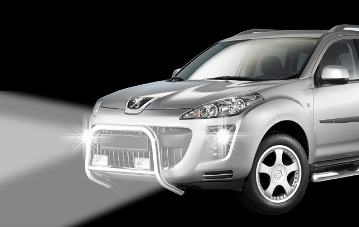 12V LED Tagfahrlicht + LED NSW für diverse Peugeot Modelle