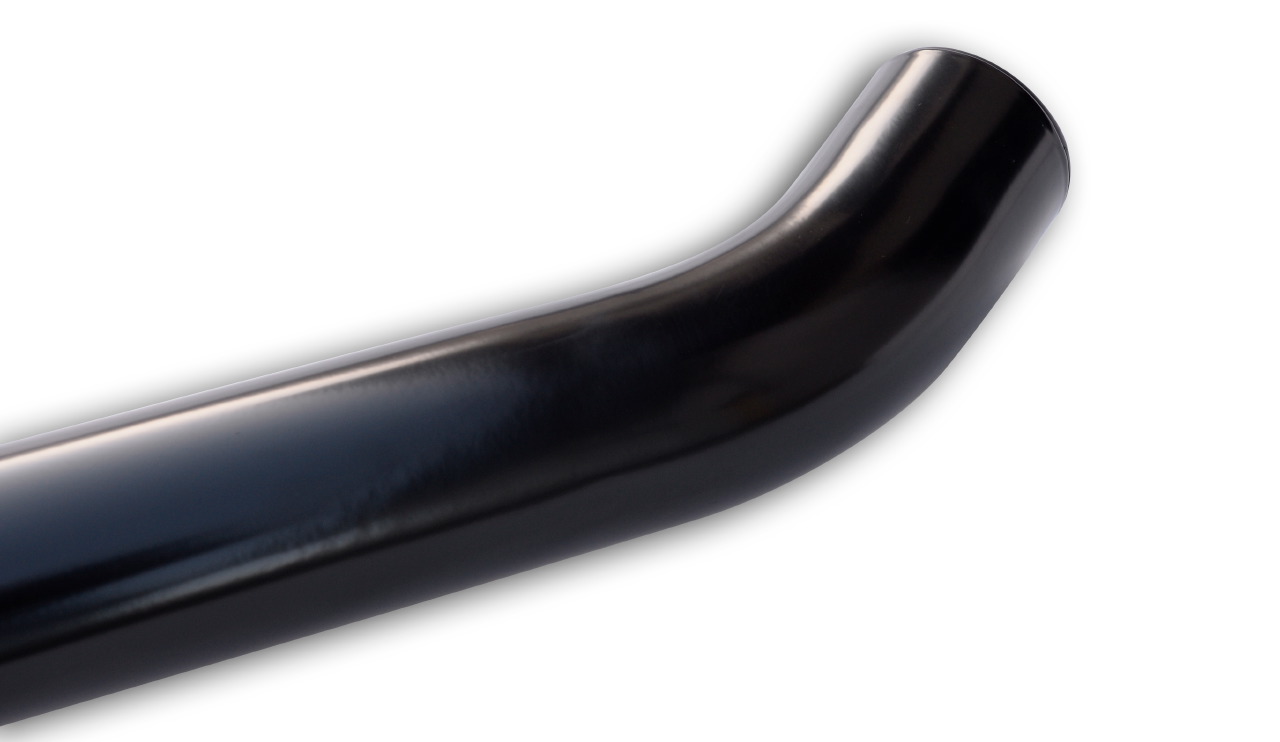 Black powder coated sidebars Ø 76mm suitable for Jeep Grand Cherokee WK (2010-2020)