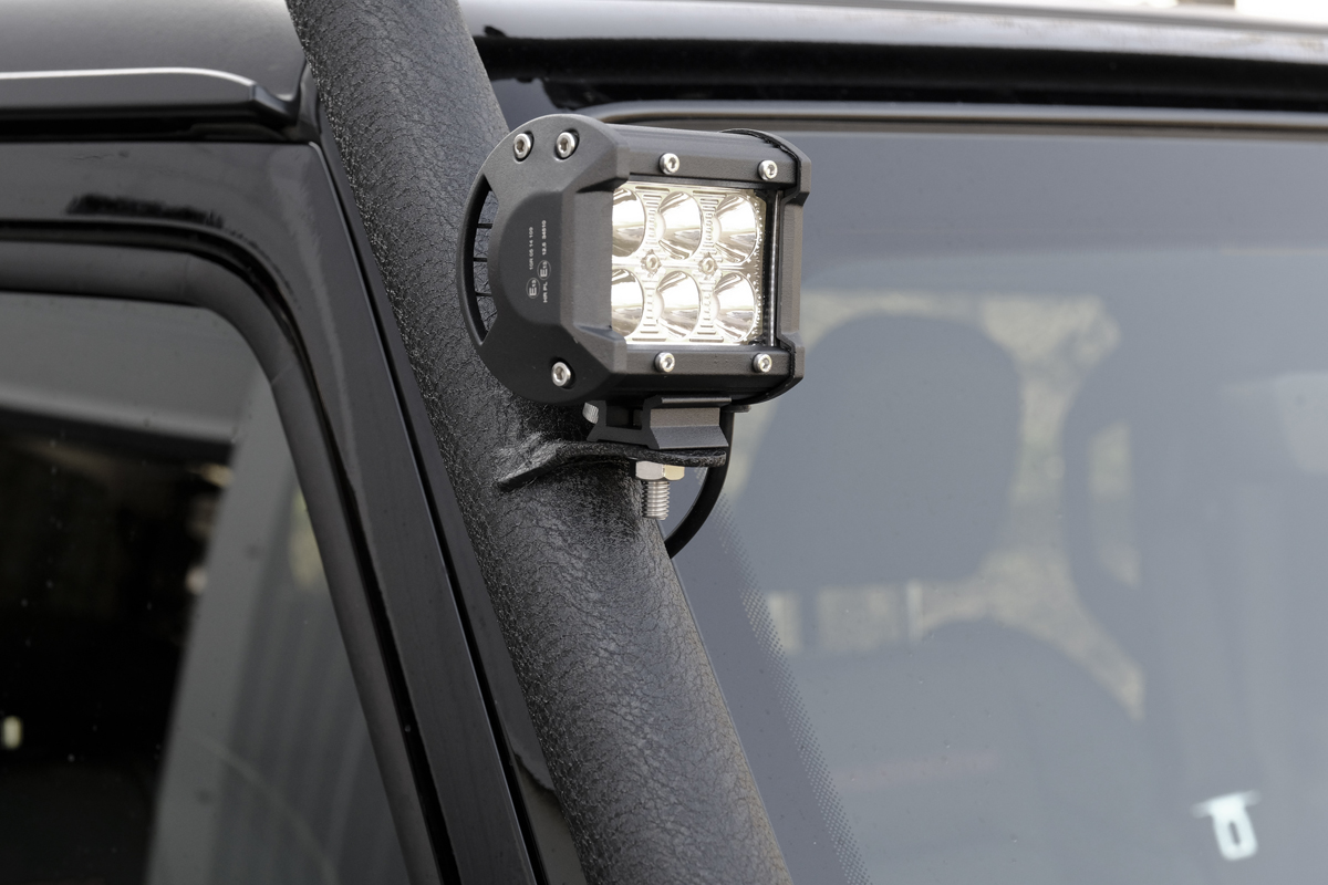 Lampenbügel schwarz passend für Jeep Wrangler JL (2018-)