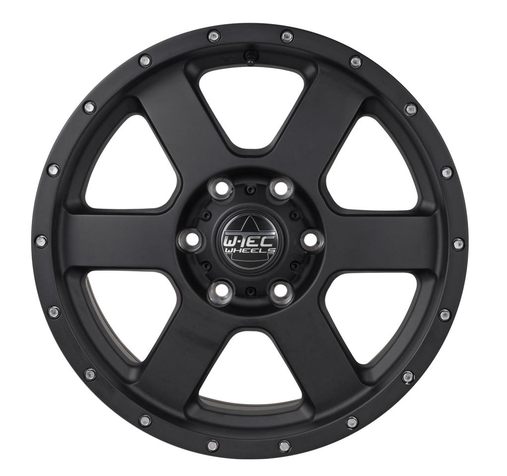 1x Alloy wheel W-TEC All Terrain 8x18 ET+45 fit for Ford Ranger (2023-)