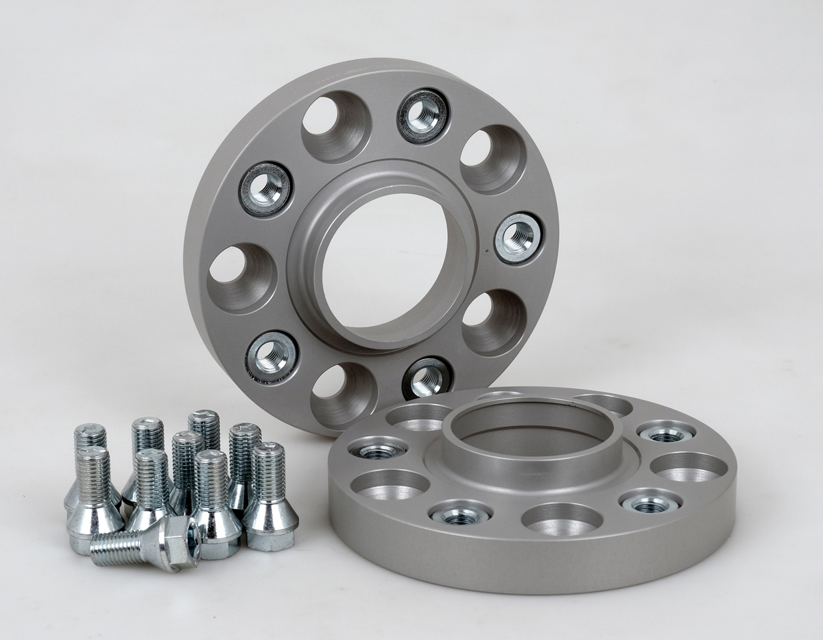 Eibach Aluminium wheel spacers 2x 25 mm suitable for Audi TT (8J3, 8J9) (07/2006-01/2015)