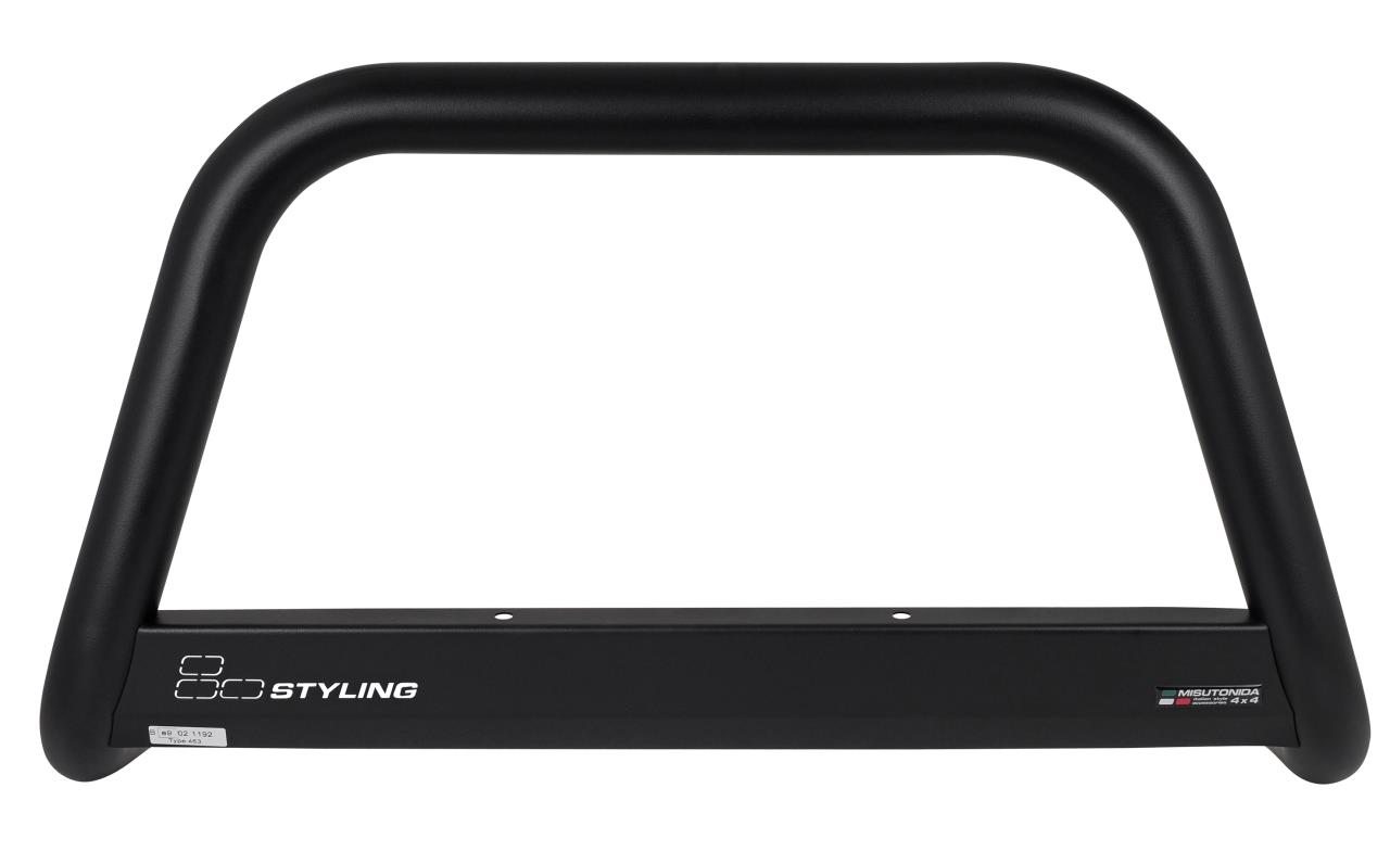 Black powder coated frontbar suitable for Iveco Daily (2019-)