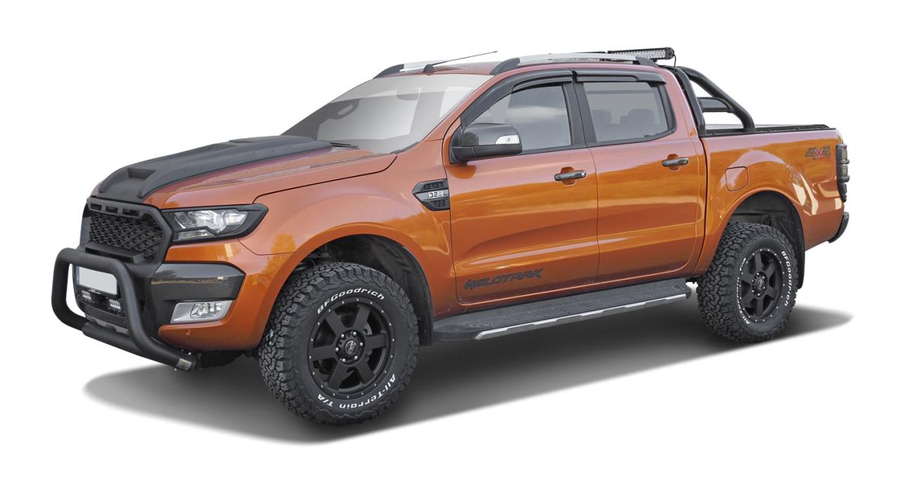 4x Alufelge W-TEC All Terrain 8x18 ET+45  passend für Ford Ranger (2012-2018)