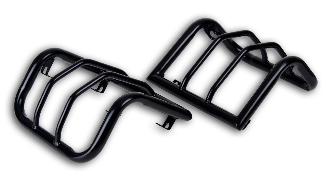 Heckleuchtenschutzgitterset Stahl schwarz passend für Jeep Wrangler JK (2007-2018)