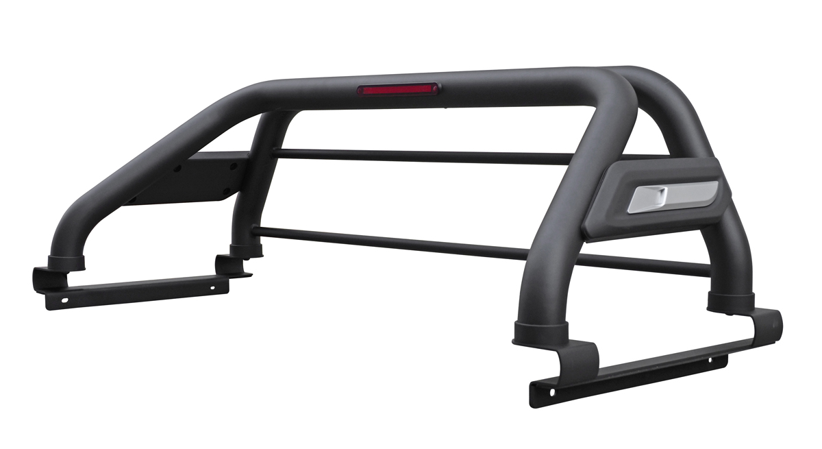 Black roll bar fit for Nissan Navara NP300 (D231) (2015-2021)