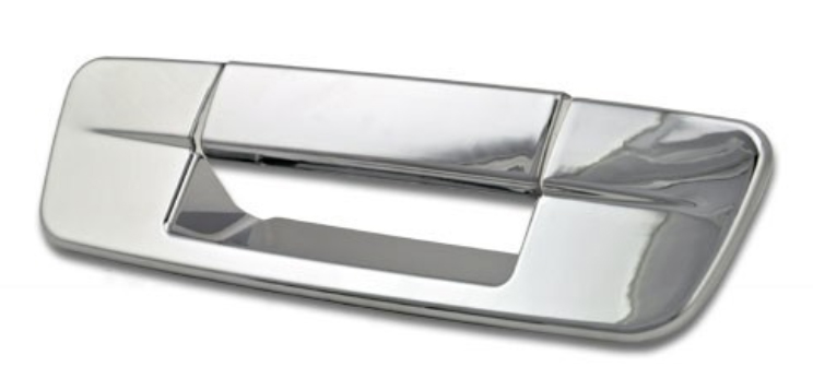 Rear door handle + door handle cover (set of 5) ABS plastic chrome plated fits Dodge Ram (2009-2012)