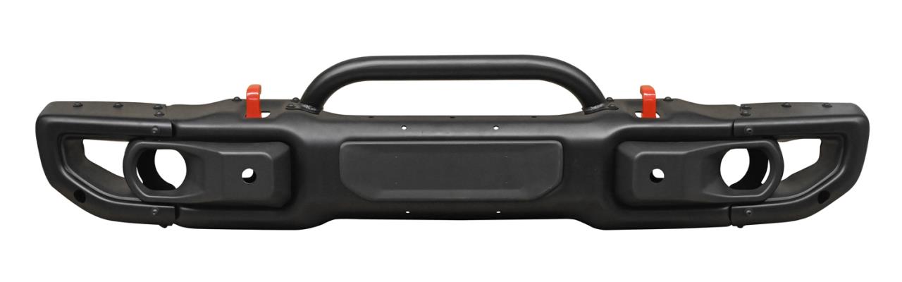Black steel frontbumper suitable for Jeep Gladiator JT (2019-)