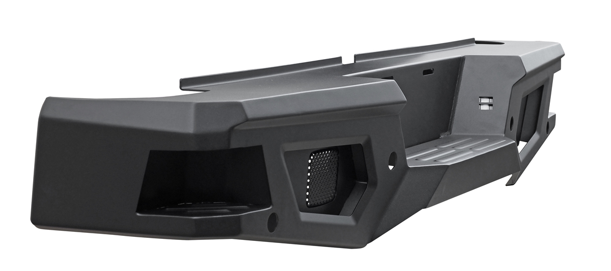 Black Stealth Stahl Heckstoßstange passend für Ford Ranger (2012-2022)