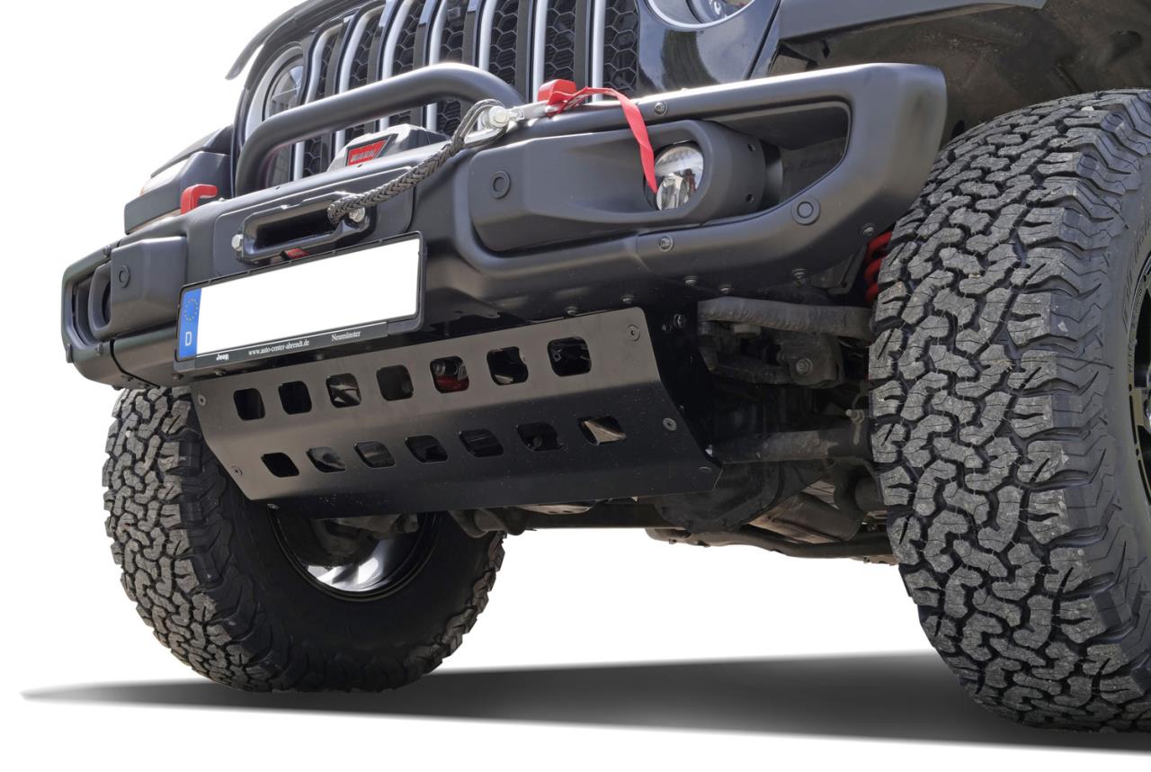 Black steel frontbumper suitable for Jeep Gladiator JT (2019-)