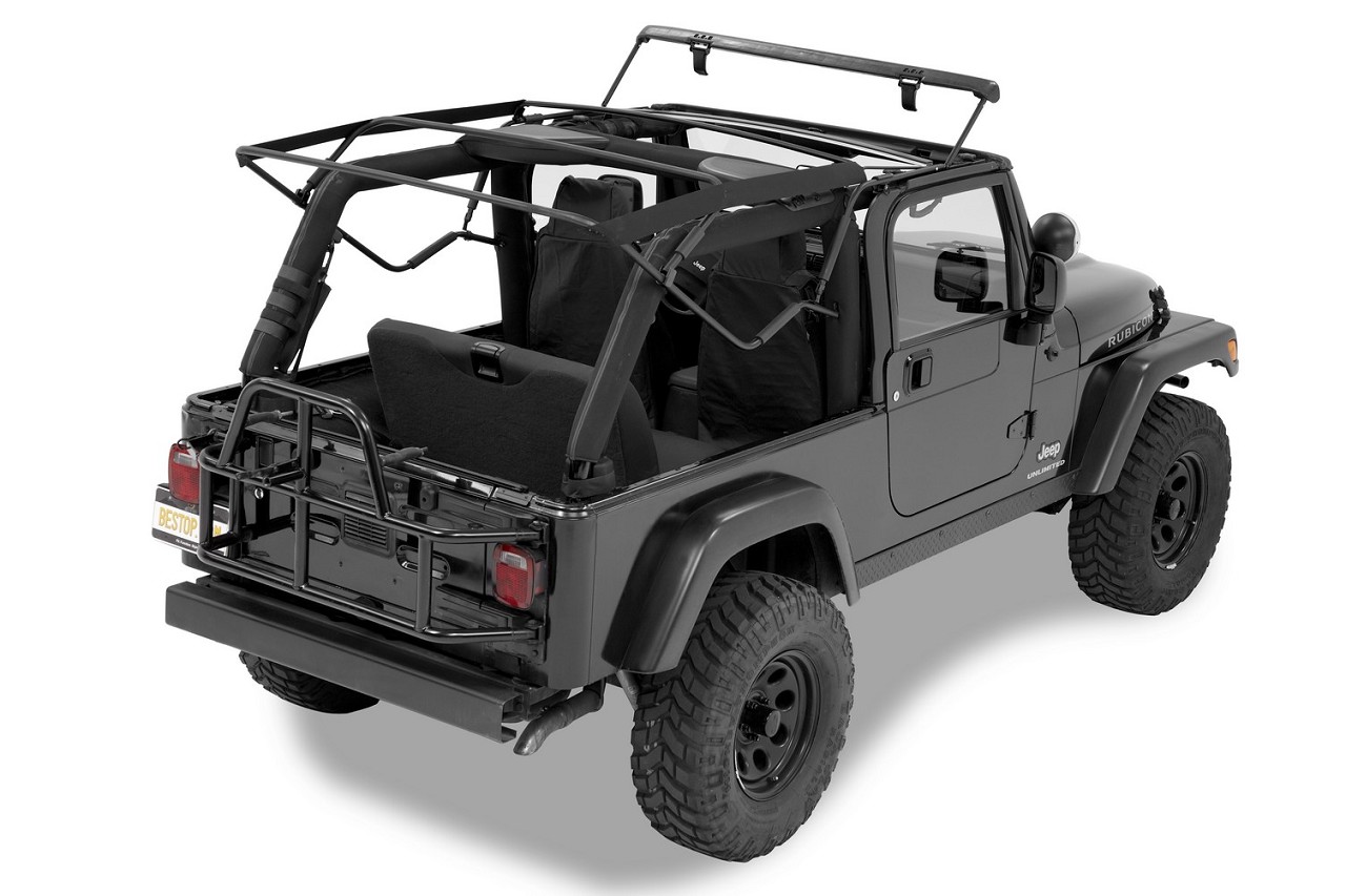 Bestop Supertop NX black 54820-17 fits Jeep Wrangler TJ (1996-2006)