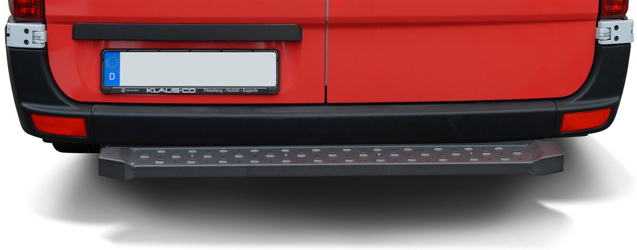Trittstufe hinten schwarz passend für MB Sprinter (2006-) & VW Crafter (2006-2016)