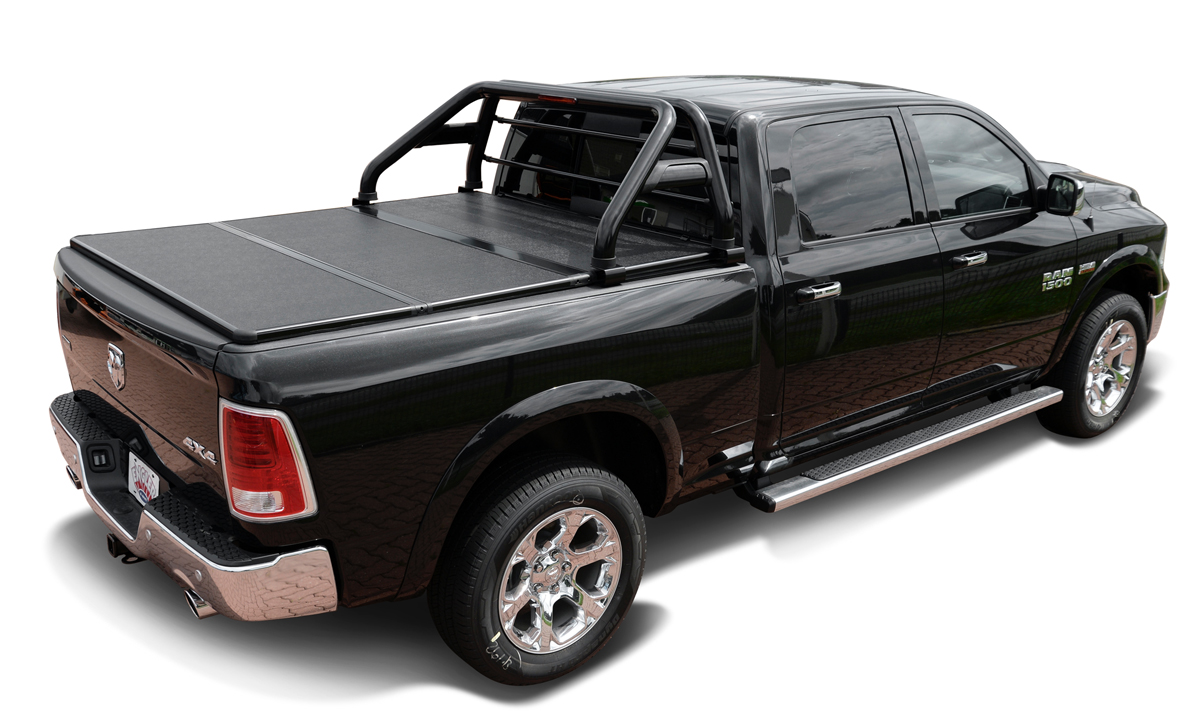 Schwarzer Überrollbügel passend für Dodge Ram 1500 (2013-2018) & (2019-)