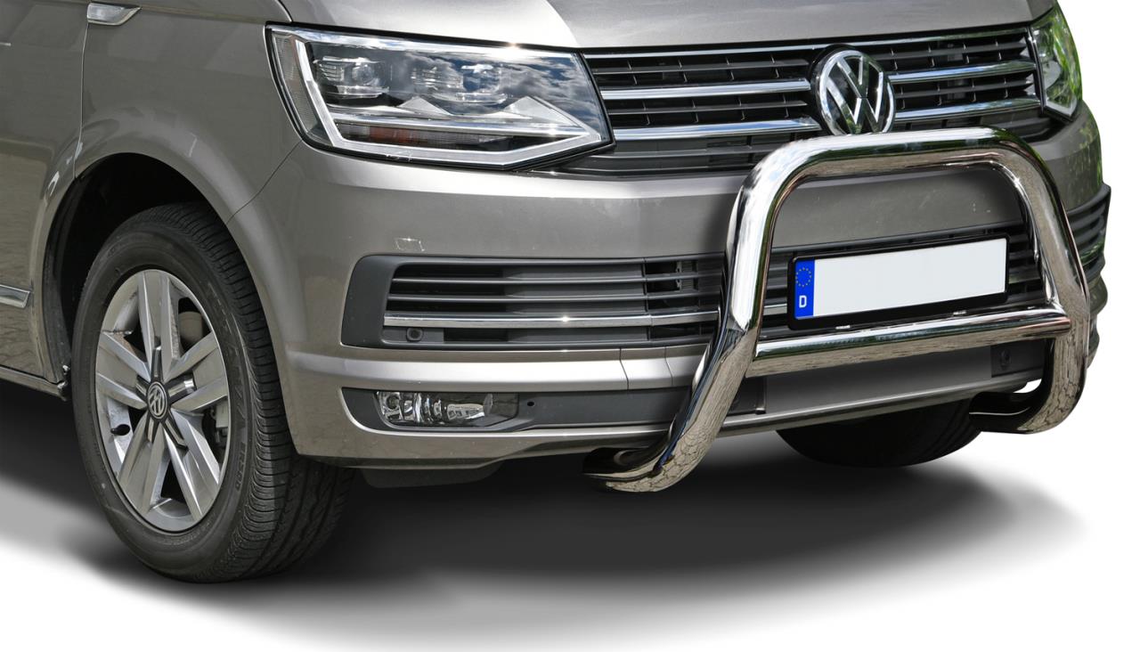 Edelstahl Frontschutzbügel passend für VW T6 (2015-2019)