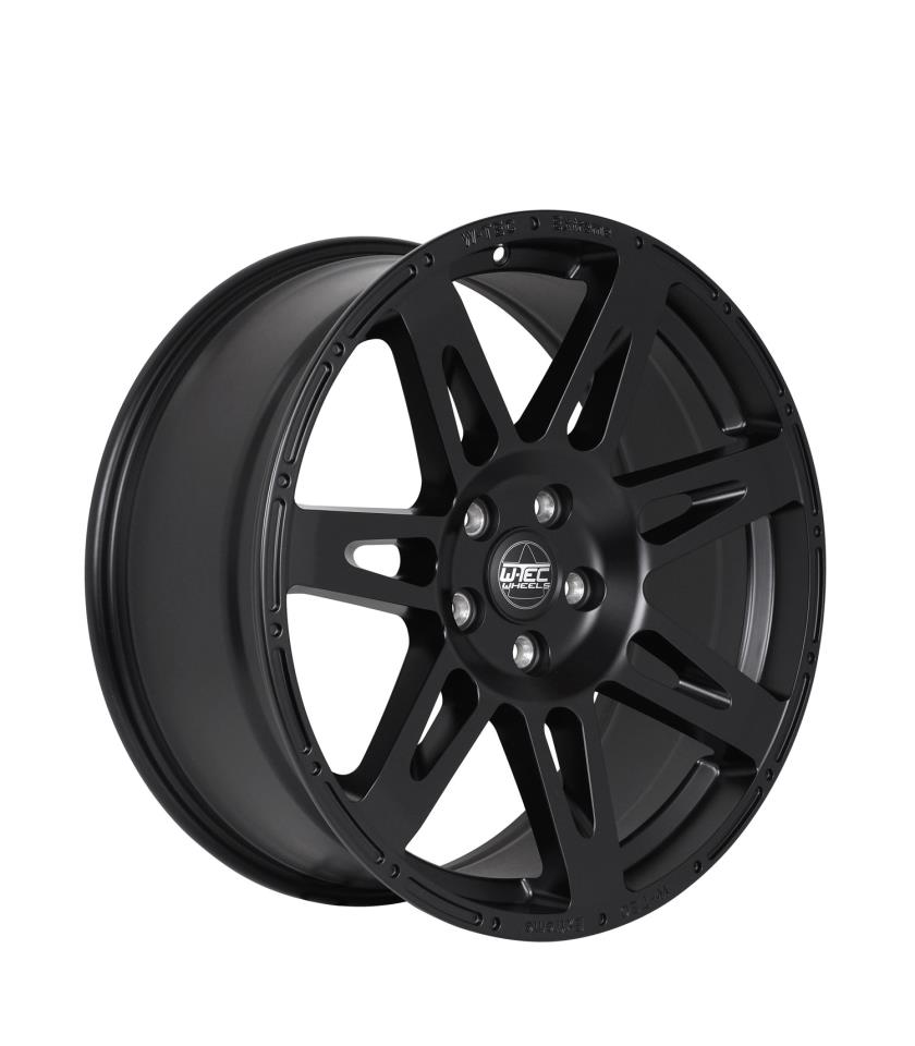 1x Alloy wheel W-TEC Extreme "Black Edition" 8,5x20 offset+40 fit for VW Amarok (2009-)
