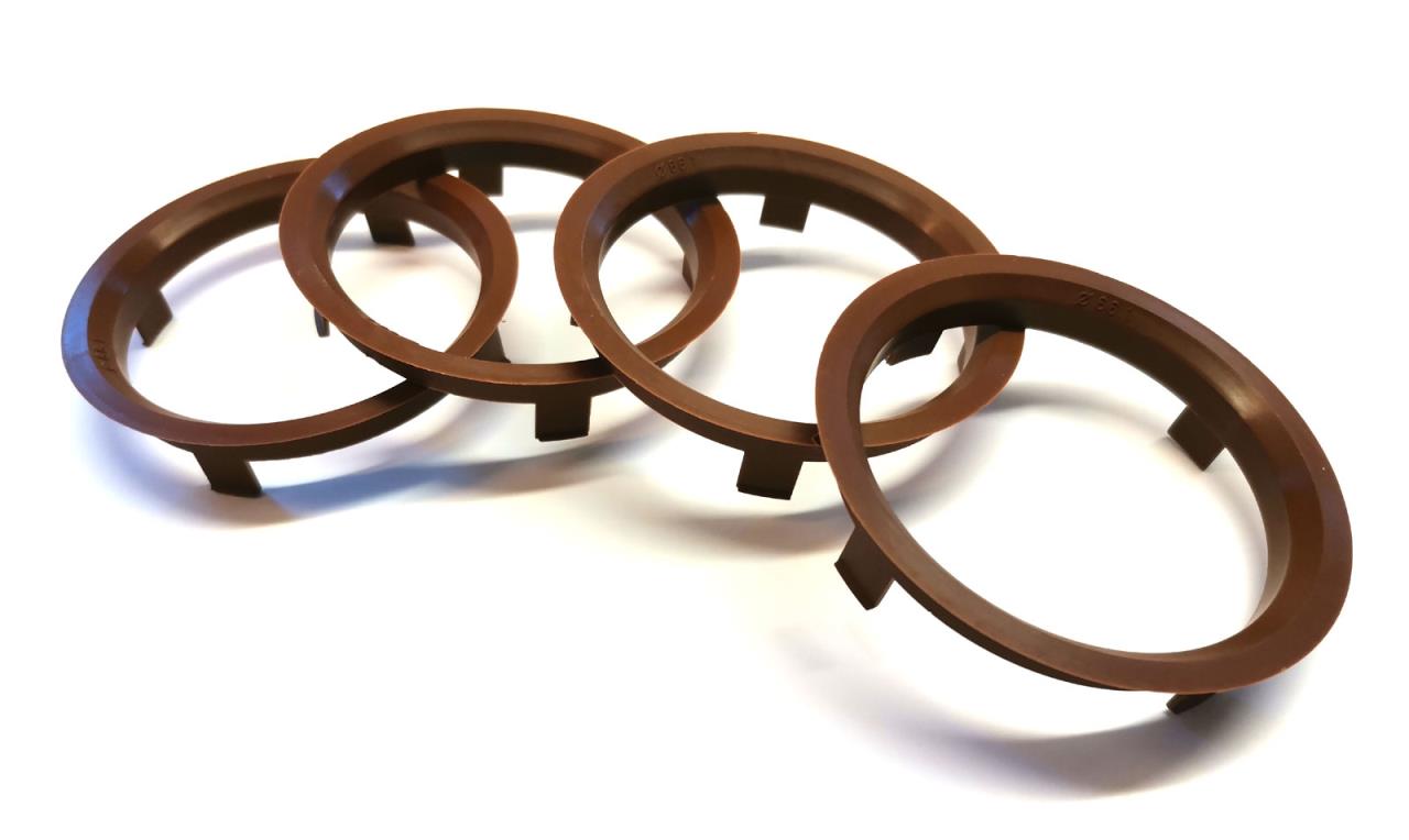 Plastic centring rings for alloy rims 71,6mm - 66,1mm
