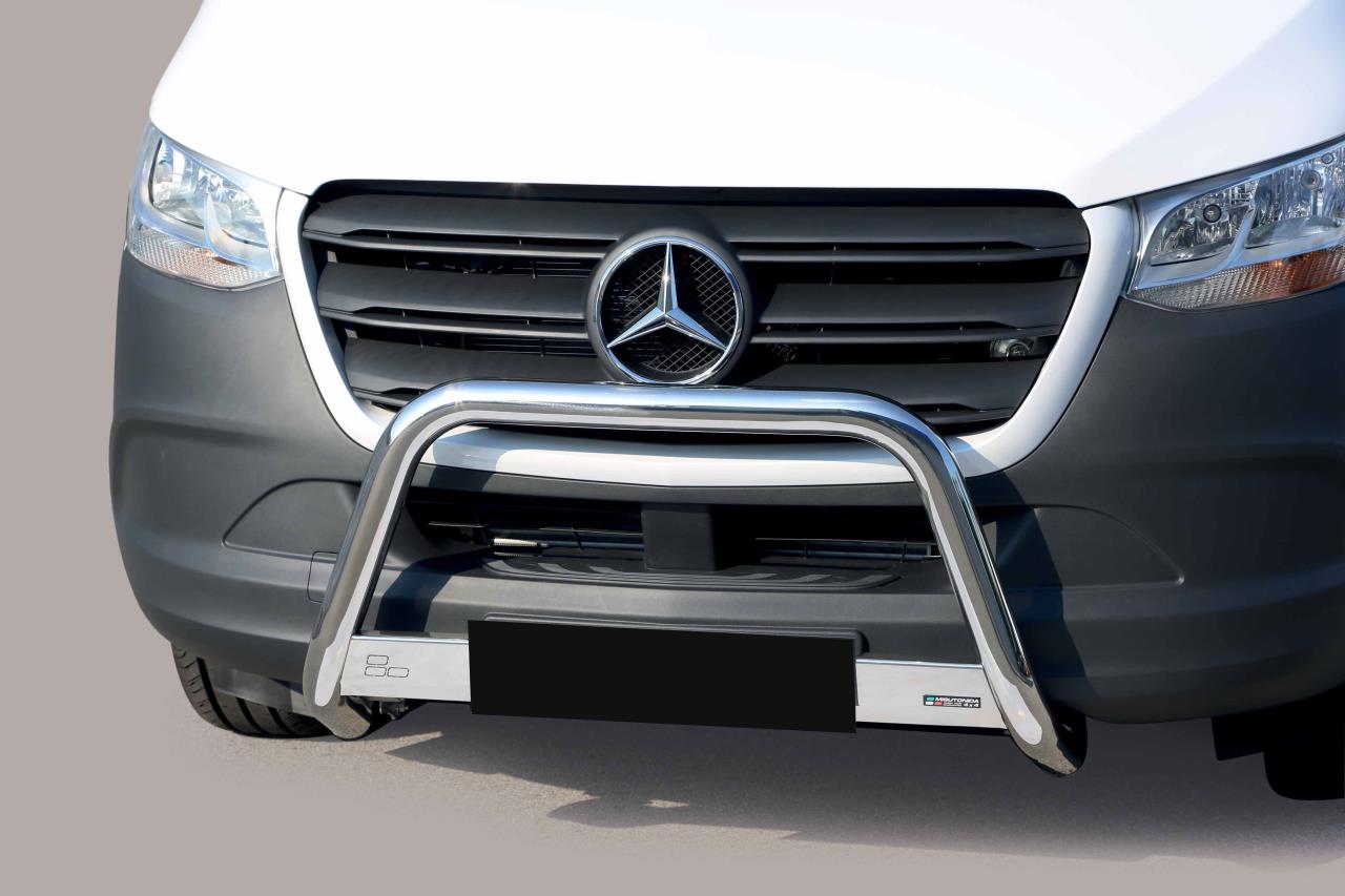 Stainless steel frontbar suitable for Mercedes-Benz Sprinter (2018-)