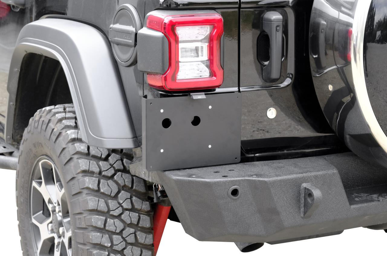 Side Licence Plate Holder suitable for Jeep Wrangler JL (2018-)