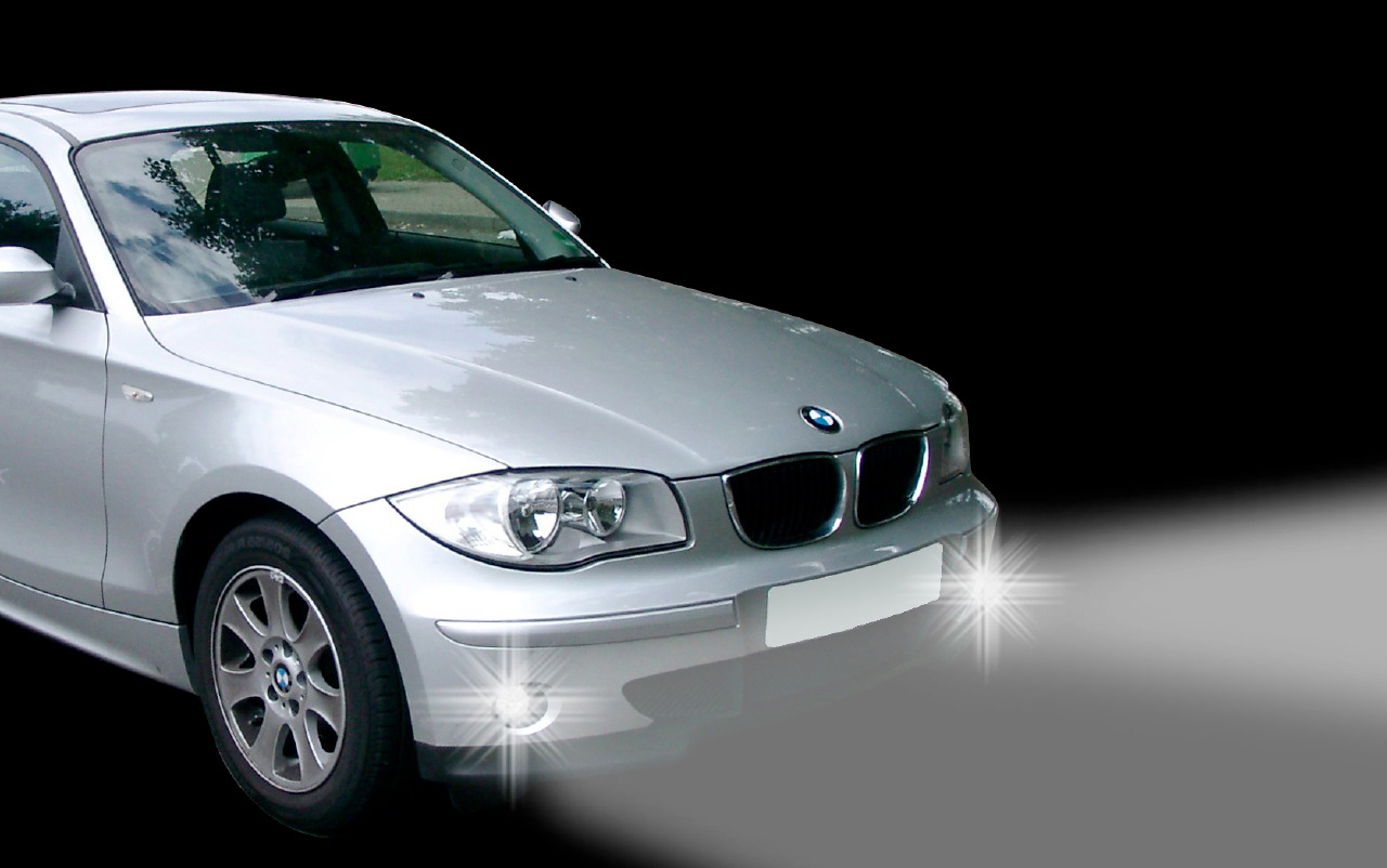 Tagfahrlichter ohne Dimmfunktion passend für BMW 1er E87 (2004-2007)