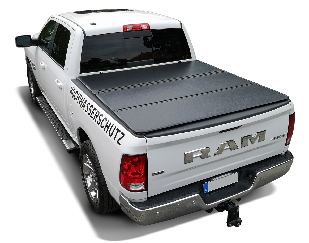 Laderaumabdeckung klappbar passend für Dodge Ram Crew Cab (2019-) short Bed 5,7 ft