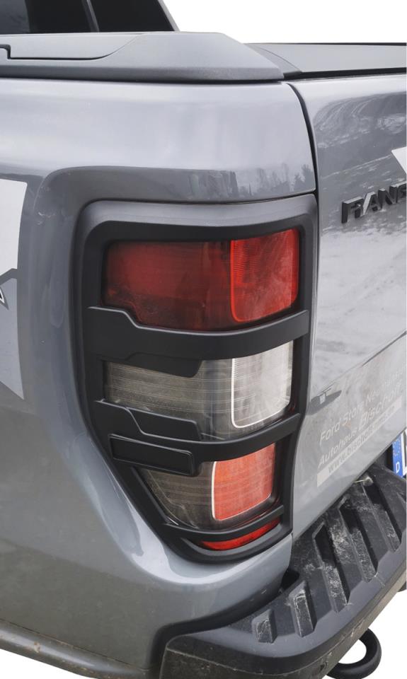 2 Stück Rückleuchtenschutzgitter passend für Ford Ranger (2019-) & Ranger Raptor (2019-)