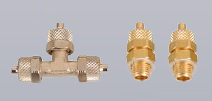 Hose package (hose, T-connectors and fittings) for air horns