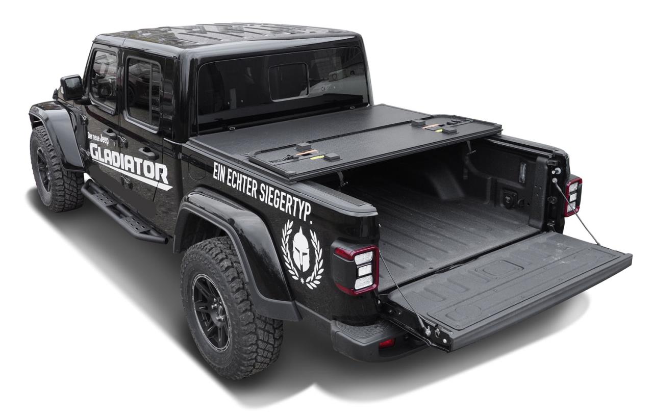 Laderaumabdeckung klappbar passend für Jeep Gladiator Pickup JT (2019-)