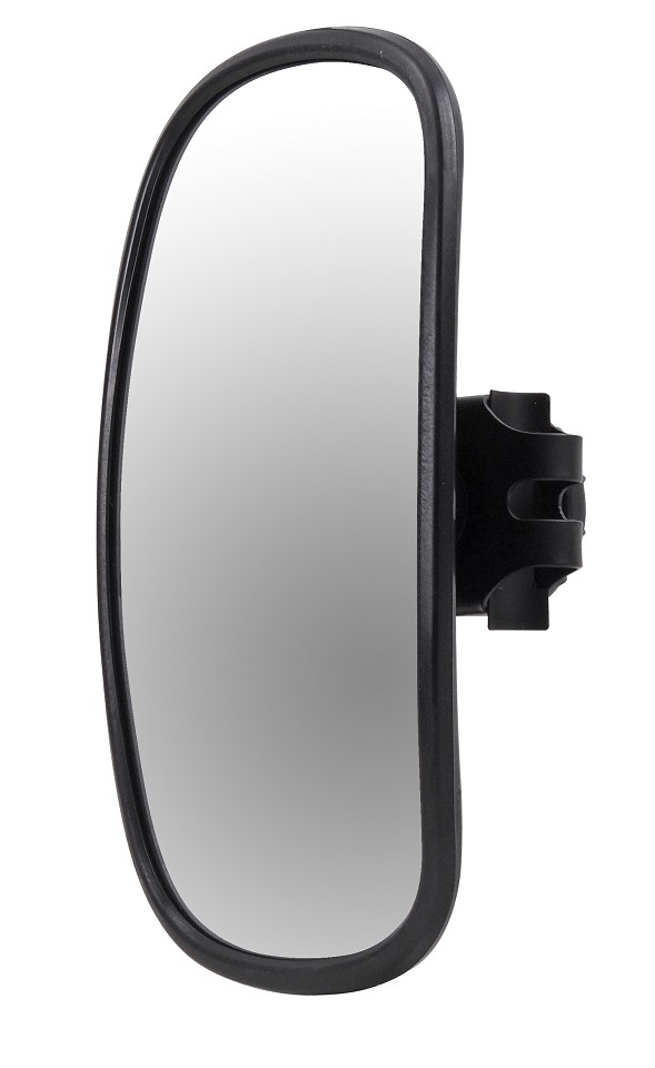 Rampen- und Weitwinkelspiegel 25x16 cm Kunststoff schwarz (1 Stück)