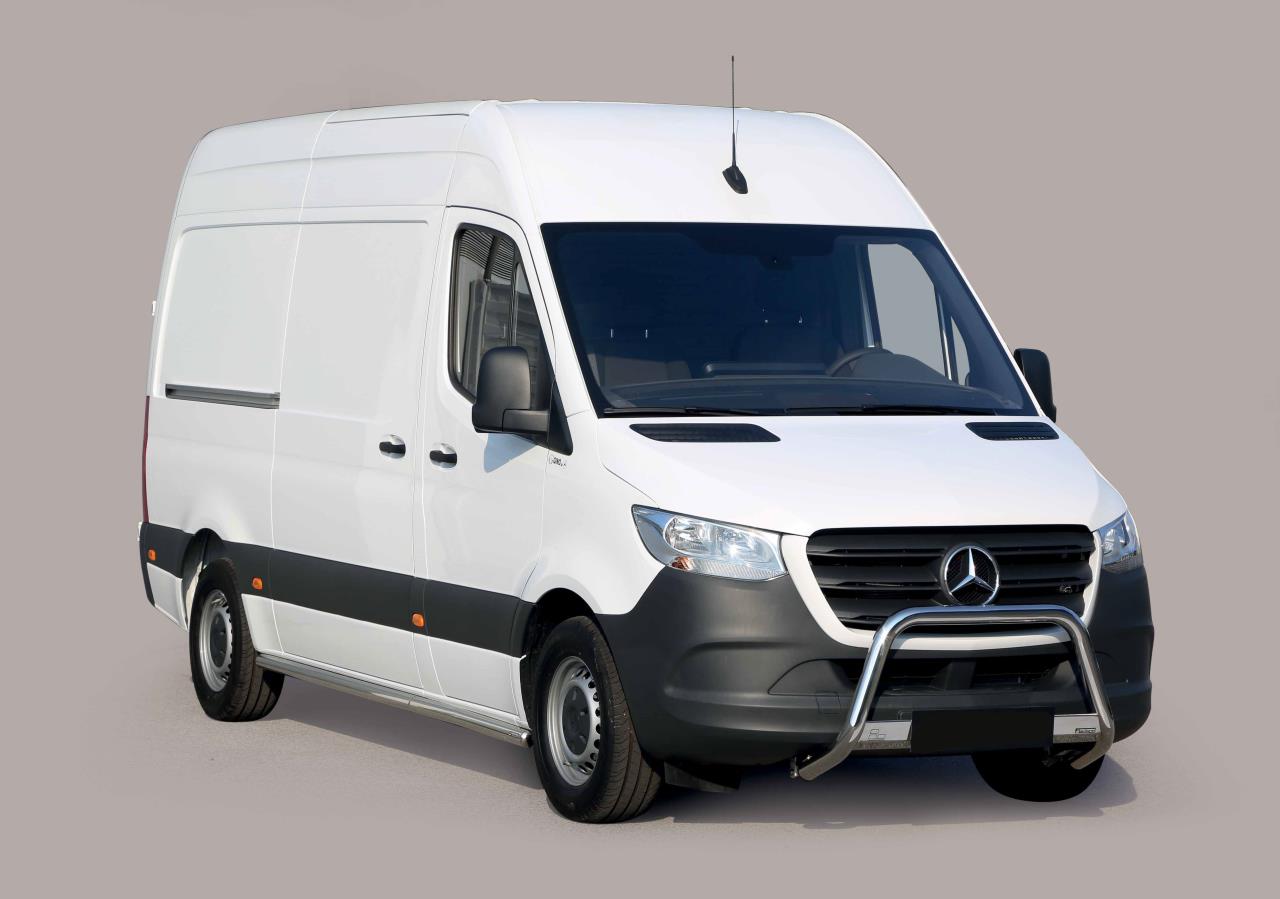 Stainless steel frontbar suitable for Mercedes-Benz Sprinter (2018-)