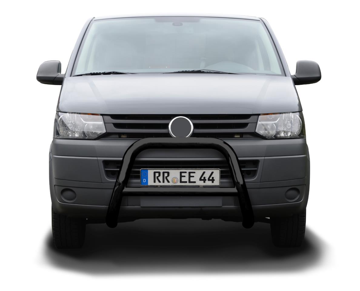 Schwarzer Frontbügel VW T5 (2003-2015) + EG-Typengenehmigung