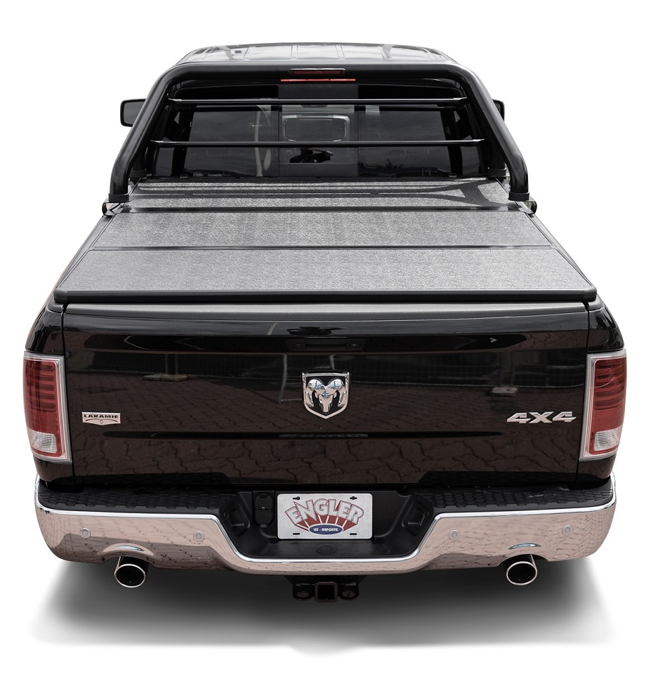 Tonneau cover foldable fit for Dodge Ram (2009-2018) long Bed 6.4 ft
