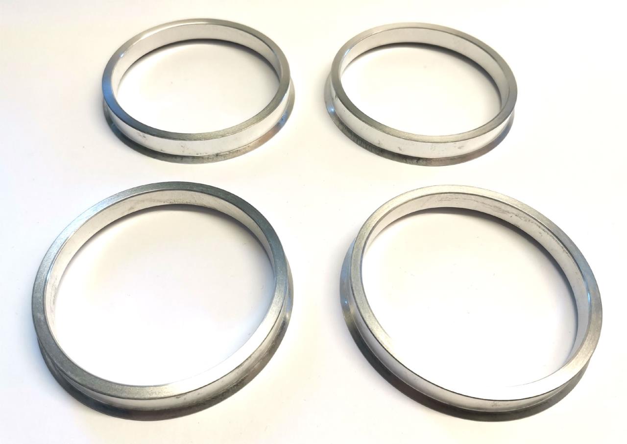Alloy centring rings for alloy rims 71,6mm - 64,1mm